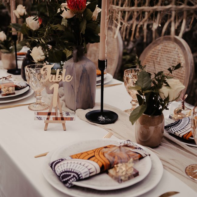 Platzteller und Dinnerteller