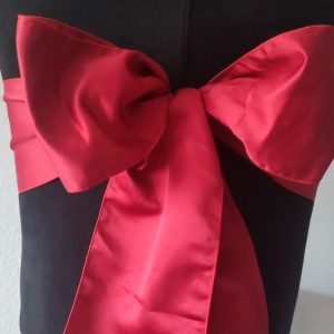 Stuhlschleife Edelsatin "Bordeaux" 275x15cm