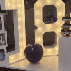XXL Led Leuchtzahlen 18